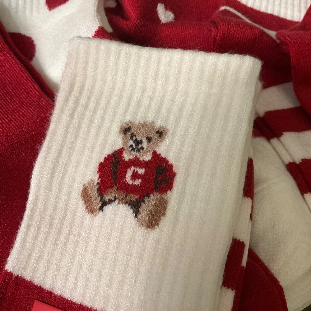 A wonderful set of Christmas cashmere warm soft socks - Picture 4 of 7